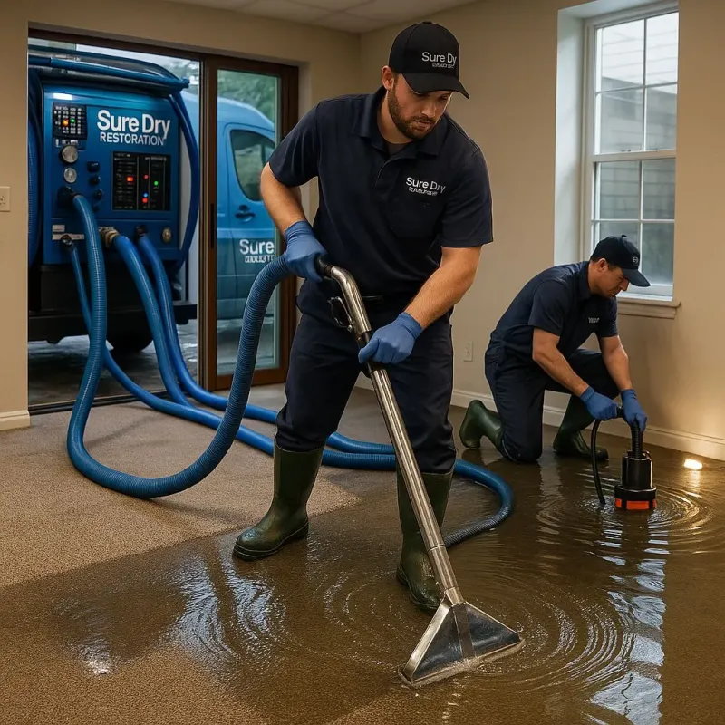 Water Extraction and Removal process in Jemison, AL